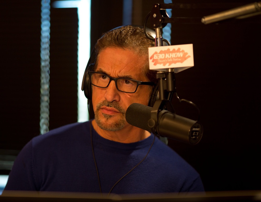 Tom Martino hosting The Troubleshooter Show in the studio